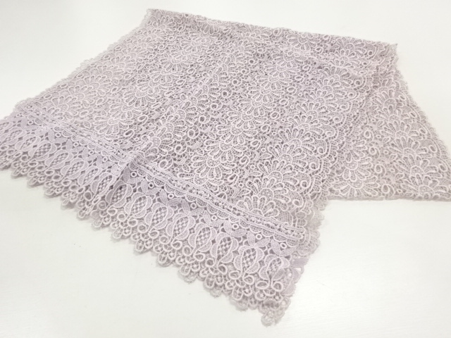JAPANESE SHAWL / LACE / FLOWER